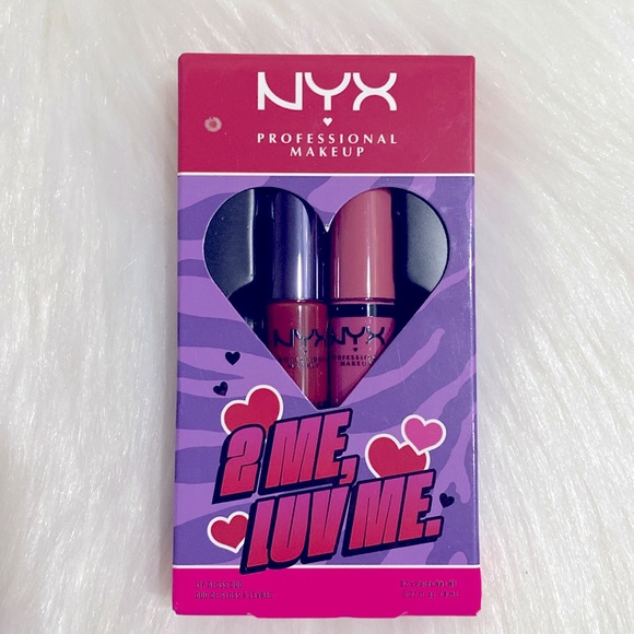 NYX Professional Make Up Butter Lip Gloss 2 pack NWT Excellent Condition - Picture 6 of 6